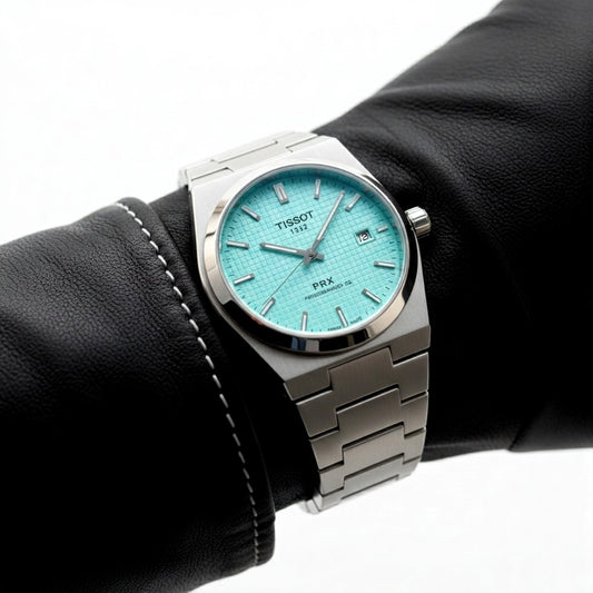 Tissot PRX Powermatic 80 Ice Blue Tiffany Dial